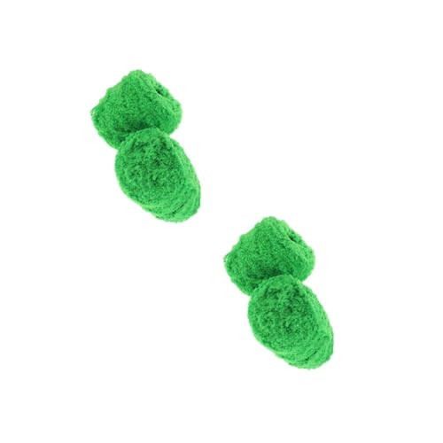 Angoily 2 Sätze Fleece Garn Für Diy Strickprojekte Flauschiges Häkelgarn Frischem Für Schals Mützen Und Mehr Langlebig Und Hautfreundlich 2 Stücke * 2 von Angoily