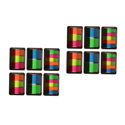 Angoily 2 Sätze Fluoreszierende Markierungsaufkleber Boxen Selbstklebende Haftstreifen Für Notizblöcke Beschriften Und Kategorisieren Von Materialien Und Sets 6boxen*2 Angoily 2 Sätze Fluoreszierende Markierungsaufkleber Boxen Selbstklebende Haftstreifen Für Notizblöcke Beschriften Und Kategorisieren Von Materialien Und Sets 6boxen*2 von Angoily