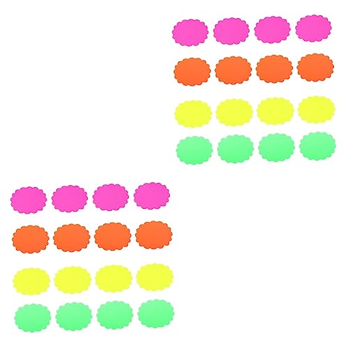 Angoily 2 Sätze Fluoreszierende Preisschilder Selbstklebende Etiketten Für Einzelhandel Supermärkte Und Geschäfte Kreative Preisetiketten Explosion Form Für Effektive 40 Stück * 2 Angoily 2 Sätze Fluoreszierende Preisschilder Selbstklebende Etiketten Für Einzelhandel Supermärkte Und Geschäfte Kreative Preisetiketten Explosion Form Für Effektive 40 Stück * 2 von Angoily