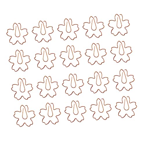 Angoily 2 Sätze Form Büroklammern Kreative Lesezeichen Clips Stilvollem Design Für Notizen Fotos Und Dokumente Für Schule Und Büro 20 Stück * 2 von Angoily