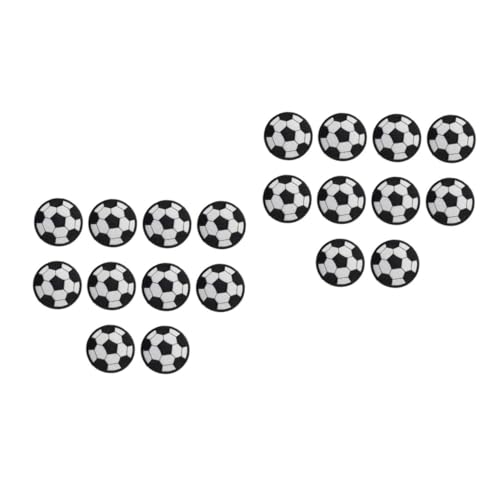 Angoily 2 Sätze Fußball Aufnäher Diy Stickerei Patches Für Kleidung Jeans Taschen Hüte Schuhe Reparatur Und Dekoration Einfach Aufzubügeln Vielseitig Einsetzbar 20 Stück * 2 Angoily 2 Sätze Fußball Aufnäher Diy Stickerei Patches Für Kleidung Jeans Taschen Hüte Schuhe Reparatur Und Dekoration Einfach Aufzubügeln Vielseitig Einsetzbar 20 Stück * 2 von Angoily