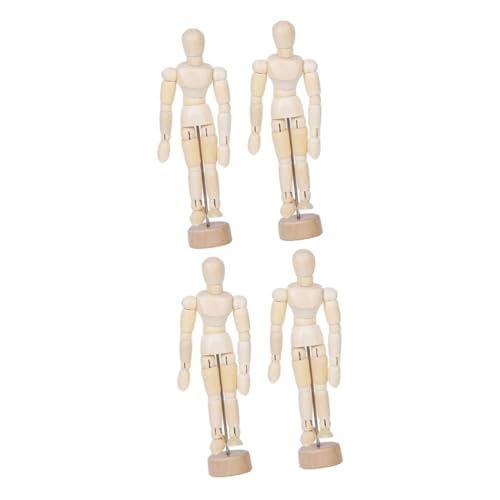 Angoily 2 Sätze Gemeinsame Puppe Heimbüro Männchen Zeichnungsfigurenmodell Holz 2 Stücke * 2 Angoily 2 Sätze Gemeinsame Puppe Heimbüro Männchen Zeichnungsfigurenmodell Holz 2 Stücke * 2 von Angoily