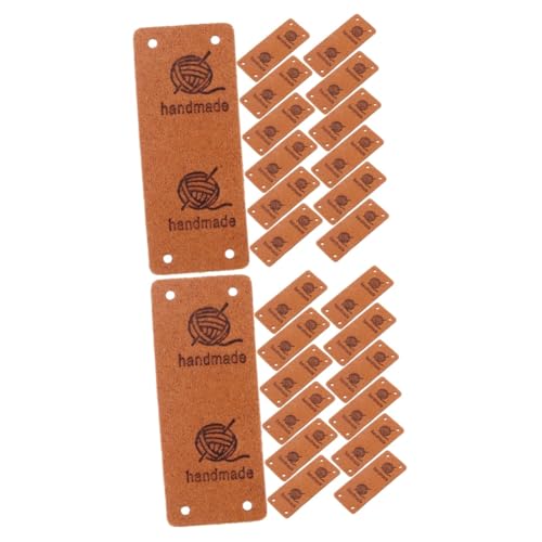 Angoily 2 Sätze Handgefertigte Lederetiketten Druckverzierte Diy Nählabels Für Kleidung Taschen Hüte Strapazierfähige Labels Zum Annähen Für Handarbeitsprojekte 30 Stück * 2 Angoily 2 Sätze Handgefertigte Lederetiketten Druckverzierte Diy Nählabels Für Kleidung Taschen Hüte Strapazierfähige Labels Zum Annähen Für Handarbeitsprojekte 30 Stück * 2 von Angoily