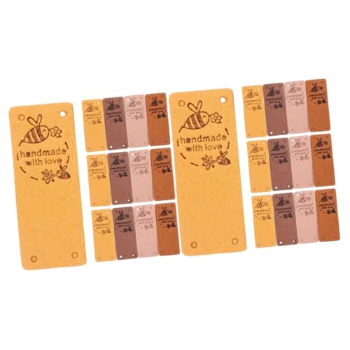 Angoily 2 Sätze Handmade Kleidungsetiketten Drucklabels Weichem Mikrofaser Suede Für Bekleidung Hautfarbe Zum Annähen Für Projekte 40 Stück * 2 Angoily 2 Sätze Handmade Kleidungsetiketten Drucklabels Weichem Mikrofaser Suede Für Bekleidung Hautfarbe Zum Annähen Für Projekte 40 Stück * 2 von Angoily