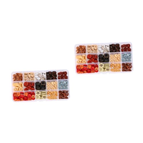Angoily 2 Sätze Holzkästenknöpfe Hüte Sortiert Kleidung Basteln Für Tasten Pulloverknöpfe Knöpfe Für Hemd Kleiderknopf Bunte Knöpfe Zum Basteln Knopf Für Bambus 225 Stück * 2 Angoily 2 Sätze Holzkästenknöpfe Hüte Sortiert Kleidung Basteln Für Tasten Pulloverknöpfe Knöpfe Für Hemd Kleiderknopf Bunte Knöpfe Zum Basteln Knopf Für Bambus 225 Stück * 2 von Angoily