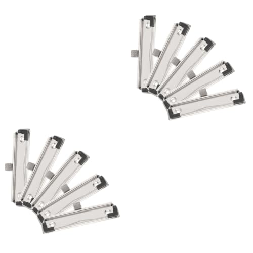 Angoily 2 Sätze Klemmbrett Mit Stifthalter Transparente Klemmbretter Aluminium Dokumententafel Clips Klemmbrett Extra Großes Klemmbrett Robustes Klemmbrett Klemmbrett 5 Stück * 2 von Angoily