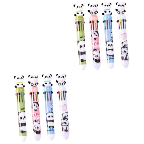 Angoily 2 Sätze Kugelschreiber Panda Für Farbe Mehrfarbiger Stift Rosa Flauschiger Stift Multicolor -stifte Hübsche Stifte Süße Stifte Stift Mehrfarbig Multi-stift Plastik 4 Stücke * 2 Angoily 2 Sätze Kugelschreiber Panda Für Farbe Mehrfarbiger Stift Rosa Flauschiger Stift Multicolor -stifte Hübsche Stifte Süße Stifte Stift Mehrfarbig Multi-stift Plastik 4 Stücke * 2 von Angoily