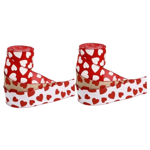 Angoily 2 Sätze Liebesband Herz Rosa Schleife Schleifen Zum Verpacken Wickelband Dünn Valentinsband Für Kränze Banddekoration Geschenkbänder Ein Verpackungsband Polyester 3 Rollen * 2 Angoily 2 Sätze Liebesband Herz Rosa Schleife Schleifen Zum Verpacken Wickelband Dünn Valentinsband Für Kränze Banddekoration Geschenkbänder Ein Verpackungsband Polyester 3 Rollen * 2 von Angoily