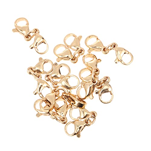 Angoily 2 Sätze Lobster Clasps Für Diy Schmuckherstellung Karabiner Verschlüsse Für Armbänder Taschen Praktische Und Sichere Schmuckverbinder 10 Stück * 2 Angoily 2 Sätze Lobster Clasps Für Diy Schmuckherstellung Karabiner Verschlüsse Für Armbänder Taschen Praktische Und Sichere Schmuckverbinder 10 Stück * 2 von Angoily
