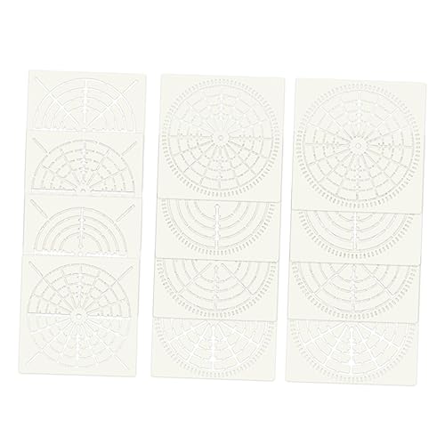 Angoily 2 Sätze Mandala Schablonen Set Wiederverwendbare Zeichenschablonen Für Diy Malerei Und Wandgestaltung Für Scrapbooking Journaling Und Dekoration 12 Stücke * 2 Angoily 2 Sätze Mandala Schablonen Set Wiederverwendbare Zeichenschablonen Für Diy Malerei Und Wandgestaltung Für Scrapbooking Journaling Und Dekoration 12 Stücke * 2 von Angoily