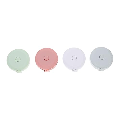 Angoily 2 Sätze Maßband Flexibles Schneidermaßband Für Körper Und Stoffmessungen Tragbar Für Diy Projekte 4 Stücke * 2 von Angoily