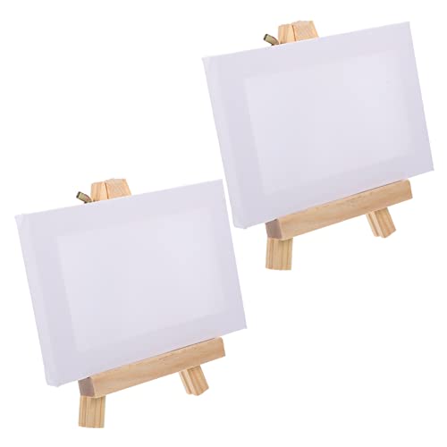Angoily 2 Sätze Mini und Easel Teiliges Malrahmen für Öl und Acrylmalerei für Kunststudenten und Hobbykünstler Langlebig und Vielseitig Einsetzbar von Angoily