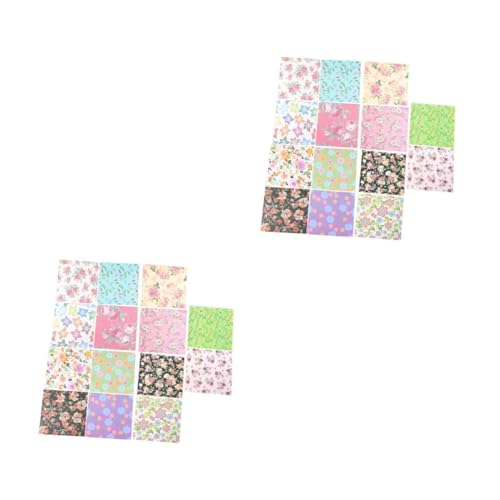 Angoily 2 Sätze Origami Papiere Einseitig Diy Bastelpapier Für Verschiedene Muster Für Projekte Und Schularbeiten 120 Stück * 2 von Angoily