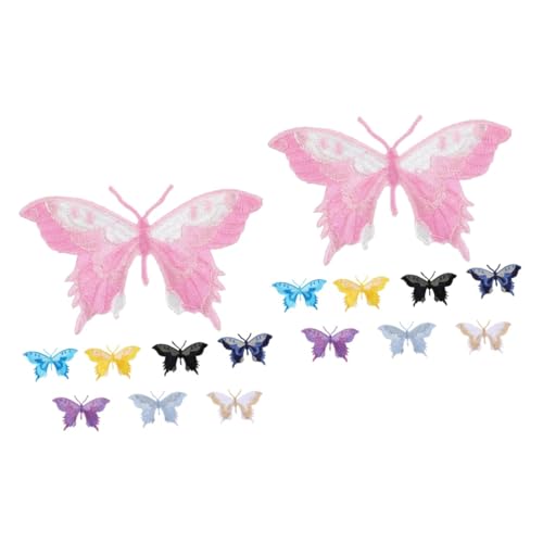 Angoily 2 Sätze Schmetterling Bügelpatches Flicken Zum Reparieren Und Dekorieren Von Kleidung Einfach Anzuwenden Für Diy Projekte Kissen Pullover Und Shirts 8 Stück * 2 Angoily 2 Sätze Schmetterling Bügelpatches Flicken Zum Reparieren Und Dekorieren Von Kleidung Einfach Anzuwenden Für Diy Projekte Kissen Pullover Und Shirts 8 Stück * 2 von Angoily