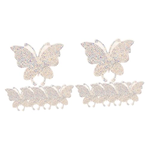 Angoily 2 Sätze Schmetterlingsaufkleber Bling-schmetterling-strass-aufkleber Schmetterlingstattachter Schmetterlings-strass-aufkleber Strasssteine 5 Stück * 2 Angoily 2 Sätze Schmetterlingsaufkleber Bling-schmetterling-strass-aufkleber Schmetterlingstattachter Schmetterlings-strass-aufkleber Strasssteine 5 Stück * 2 von Angoily