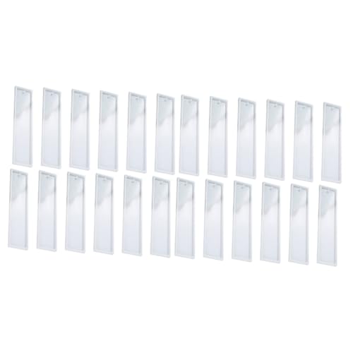 Angoily 2 Sätze Silikonform Für Lesezeichen Diy Gießform Für Schmuck Und Handwerk Für Bastel Enthusiasten Einfach Zu Bedienen Und Praktisch 12 Stück * 2 von Angoily