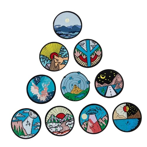 Angoily 2 Sätze Teiliges Aufnäher Zum Aufbügeln Stickerei Patches Für Rucksäcke Und Kleidung Diy Dekoration Langlebig Und Vielseitig Einsetzbar 10 Stück * 2 Angoily 2 Sätze Teiliges Aufnäher Zum Aufbügeln Stickerei Patches Für Rucksäcke Und Kleidung Diy Dekoration Langlebig Und Vielseitig Einsetzbar 10 Stück * 2 von Angoily