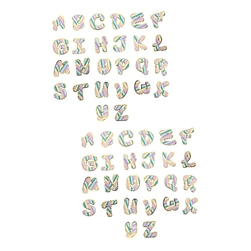 Angoily 2 Sätze Teiliges Bestickte Patches Für Kleidung Diy Applikationen Zum Aufbügeln Für Jeans Shirts Taschen Und Hüte Langlebig Und Farbenfroh 26 Stück * 2 Angoily 2 Sätze Teiliges Bestickte Patches Für Kleidung Diy Applikationen Zum Aufbügeln Für Jeans Shirts Taschen Und Hüte Langlebig Und Farbenfroh 26 Stück * 2 von Angoily