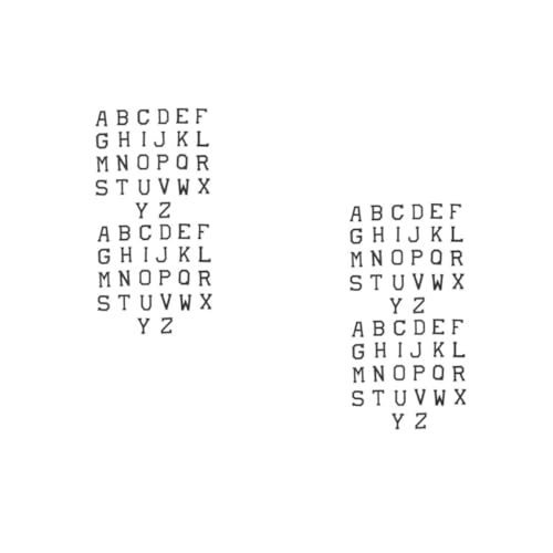 Angoily 2 Sätze Teiliges Bügelbuchstaben Aufnäher Dekorative Stoffbuchstaben Für Kleidung Shirts Jacken Und Mehr Zum Reparieren Und Gestalten Von Outfits 52 Stück * 2 Angoily 2 Sätze Teiliges Bügelbuchstaben Aufnäher Dekorative Stoffbuchstaben Für Kleidung Shirts Jacken Und Mehr Zum Reparieren Und Gestalten Von Outfits 52 Stück * 2 von Angoily