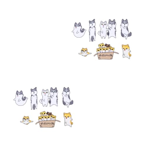 Angoily 2 Sätze Teiliges Cartoon Hundeblenden Aufnäher Für Kleidung Taschen Und Diy Projekte Bestickte Patches Für Jeans Und Freizeitmode 9 Stück * 2 Angoily 2 Sätze Teiliges Cartoon Hundeblenden Aufnäher Für Kleidung Taschen Und Diy Projekte Bestickte Patches Für Jeans Und Freizeitmode 9 Stück * 2 von Angoily
