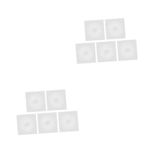 Angoily 2 Sätze Teiliges Diy Malvorlagen Schablonen Robustem Für Handwerkliche Gestaltung Mit Sonnenschablonen Für Projekte Und Wanddekoration 10 Stück * 2 Angoily 2 Sätze Teiliges Diy Malvorlagen Schablonen Robustem Für Handwerkliche Gestaltung Mit Sonnenschablonen Für Projekte Und Wanddekoration 10 Stück * 2 von Angoily