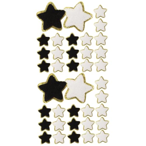 Angoily 2 Sätze Teiliges Gestickten Stern Patches Zum Aufbügeln Bekleidungsreparatur Für Kleidung Taschen Hüte Schuhe 32 Stück * 2 Angoily 2 Sätze Teiliges Gestickten Stern Patches Zum Aufbügeln Bekleidungsreparatur Für Kleidung Taschen Hüte Schuhe 32 Stück * 2 von Angoily
