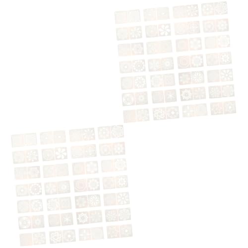 Angoily 2 Sätze Teiliges Mandala Malvorlagen Wiederverwendbare Diy Schablonen Für Kreative Bastelprojekte Geeignet Für Wandgestaltung Und Scrapbooking 56 Stücke * 2 Angoily 2 Sätze Teiliges Mandala Malvorlagen Wiederverwendbare Diy Schablonen Für Kreative Bastelprojekte Geeignet Für Wandgestaltung Und Scrapbooking 56 Stücke * 2 von Angoily