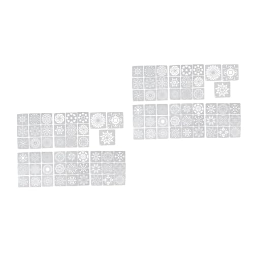 Angoily 2 Sätze Teiliges Mandala Schablonen Für Malprojekte Wiederverwendbare Malvorlagen Für Wand Und Möbeldekoration Geeignet Für Acrylfarben Und Kreative Diy Anwendungen 48 Stück * 2 Angoily 2 Sätze Teiliges Mandala Schablonen Für Malprojekte Wiederverwendbare Malvorlagen Für Wand Und Möbeldekoration Geeignet Für Acrylfarben Und Kreative Diy Anwendungen 48 Stück * 2 von Angoily
