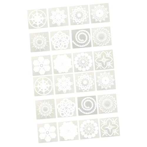 Angoily 2 Sätze Teiliges Mandala Schablonen Set Für Malerei Und Diy Projekte Wiederverwendbare Schablonen Mit Einzigartigen Designs Für Kunsthandwerk Und Dekoration 12 Stück * 2 Angoily 2 Sätze Teiliges Mandala Schablonen Set Für Malerei Und Diy Projekte Wiederverwendbare Schablonen Mit Einzigartigen Designs Für Kunsthandwerk Und Dekoration 12 Stück * 2 von Angoily