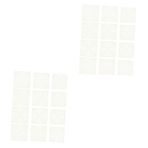 Angoily 2 Sätze Teiliges Mandala Schablonen Set Wiederverwendbare Diy Malvorlagen Für Wandgestaltung Scrapbooking Und Kunstprojekte Langlebigem Pet Material 12 Stücke * 2 Angoily 2 Sätze Teiliges Mandala Schablonen Set Wiederverwendbare Diy Malvorlagen Für Wandgestaltung Scrapbooking Und Kunstprojekte Langlebigem Pet Material 12 Stücke * 2 von Angoily