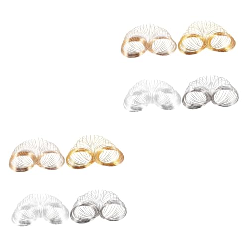 Angoily 2 Sätze Teiliges Metallringe Für Diy Schmuckherstellung Handgemachte Kreise Für Armbänder Und Ohrringe Schmuckzubehör Für Kreative Bastelprojekte 4 Stücke * 2 von Angoily
