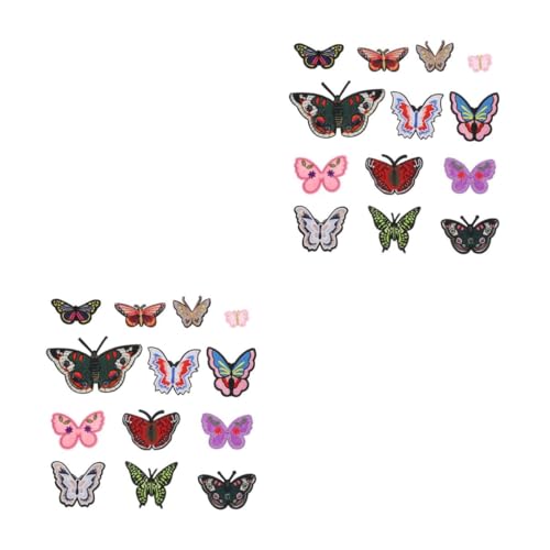 Angoily 2 Sätze Teiliges Set Entzückender Aufbügel Patches Handgefertigte Diy Bügeleisen Patches Für Kleidung Zum Dekorieren Und Reparieren Von Kleidung Taschen Und Mehr 13 Stücke * 2 Angoily 2 Sätze Teiliges Set Entzückender Aufbügel Patches Handgefertigte Diy Bügeleisen Patches Für Kleidung Zum Dekorieren Und Reparieren Von Kleidung Taschen Und Mehr 13 Stücke * 2 von Angoily