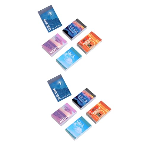 Angoily 2 Sätze Teiliges Set Selbstklebende Vintage Aufkleber Für Handbücher Tagebücher Und Diy Projekte Dekorative Album Sticker Mit Bezaubernden Mustern Für Kreative 5 Stücke * 2 von Angoily