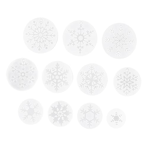 Angoily 2 Sätze Teiliges Silikon Motivset Diy Epoxidharz Formen Für Schmuckherstellung Flexible Und Wiederverwendbare Silikonformen Für Handgefertigte Anhänger Und 11 Stücke * 2 von Angoily