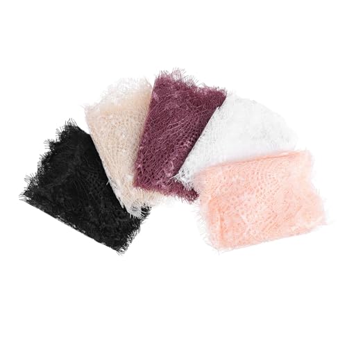 Angoily 2 Sätze Teiliges Spitzenband Diy Dekoration Für Kleidung Hochzeiten Und Bastelarbeiten Romantische Und Verspielte Designs Individuell Zuschneidbar 5 Stück * 2 von Angoily