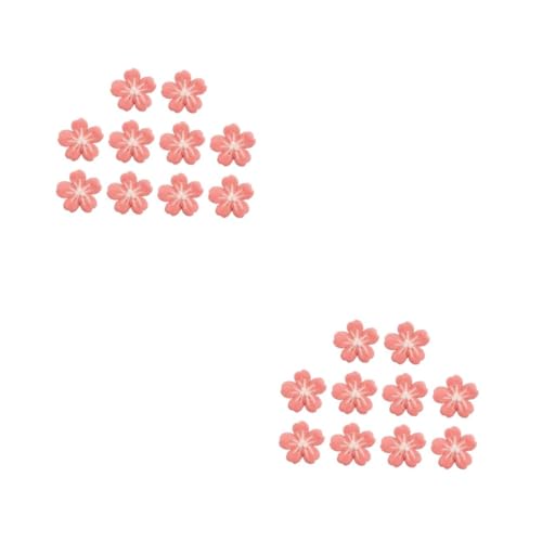 Angoily 2 Sätze Teiliges Wollfilzblumen Handgemachte Diy Bastelmaterialien Für Haar Und Kleidungsschmuck Für Dekorationen Und Projekte 10 Stück * 2 von Angoily