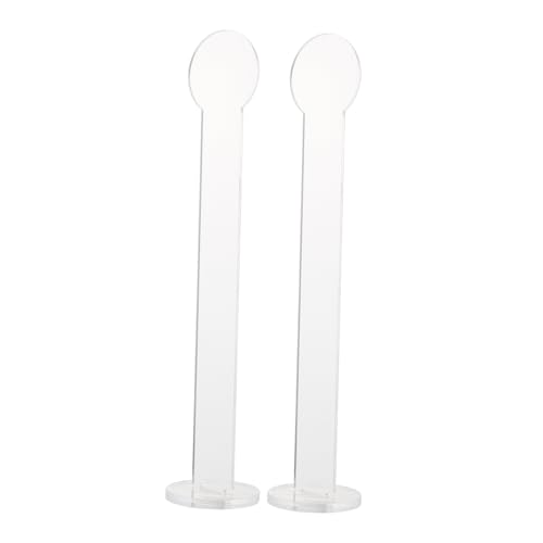 Angoily 2 Sätze Transparente Acryl Klebebandhalter Langlebiger DIY Organizer aus Bruchsicherem Acryl Leicht zu Reinigen Einfache Praktisches Aufbewahrungsregal für Klebebänder Zuhause und von Angoily