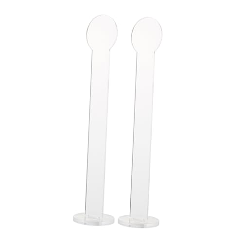 Angoily 2 Sätze Transparenter Acryl Klebebandhalter Praktisches Display Rack für Washi und Klebebänder Platzsparend Vielseitig Einsetzbar für Zuhause Büro Studium und DIY Aufbewahrung von Angoily