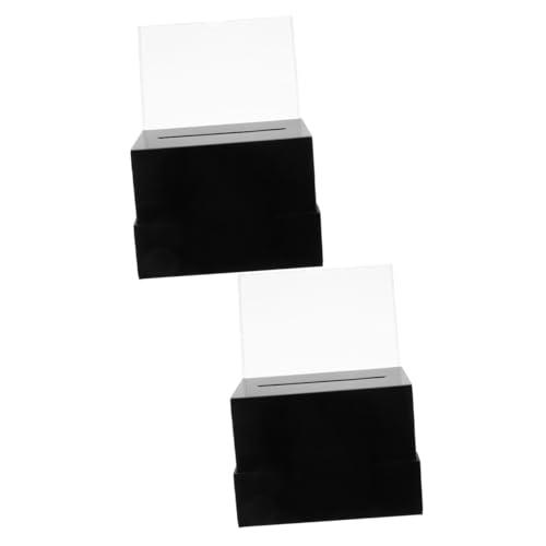 Angoily 2 Sätze Wahlurne im Freien Pr Schlüssel Abstimmung Spendenaktion Hochzeit abschließbar Angebot Wohltätigkeit für Anregung Spendenboxen Vorschlagsboxen Acryl Schwarz Angoily 2 Sätze Wahlurne im Freien Pr Schlüssel Abstimmung Spendenaktion Hochzeit abschließbar Angebot Wohltätigkeit für Anregung Spendenboxen Vorschlagsboxen Acryl Schwarz von Angoily