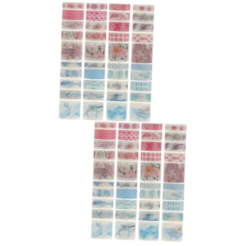 Angoily 2 Sätze Washi-tape Scrapbooking Sammelalbum Liefert Papier Klebeband Bausatz Material Dekoratives Klebeband Zum Basteln Dekorative Bandhandwerk Flüsterpapier 40 Rollen * 2 Angoily 2 Sätze Washi-tape Scrapbooking Sammelalbum Liefert Papier Klebeband Bausatz Material Dekoratives Klebeband Zum Basteln Dekorative Bandhandwerk Flüsterpapier 40 Rollen * 2 von Angoily