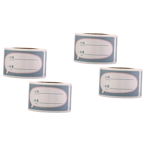 Angoily 2 Sätze Wasserdichte Etiketten Für Milchflaschen Date Label Aufkleber Pro Rolle Für Milchlagerung Und Organisation 2 Rollen * 2 Angoily 2 Sätze Wasserdichte Etiketten Für Milchflaschen Date Label Aufkleber Pro Rolle Für Milchlagerung Und Organisation 2 Rollen * 2 von Angoily