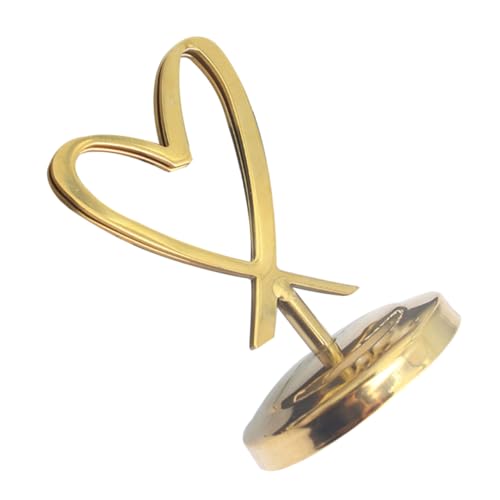 Angoily 2 Stck. Herzförmiger Metall Kartenhalter Tischdekoration Memo Clip Stabile Notizhalterung für Büro Hochzeit und Alltag Eleganter Deko Clip für Fotos Visitenkarten und Nachrichten Angoily 2 Stck. Herzförmiger Metall Kartenhalter Tischdekoration Memo Clip Stabile Notizhalterung für Büro Hochzeit und Alltag Eleganter Deko Clip für Fotos Visitenkarten und Nachrichten von Angoily