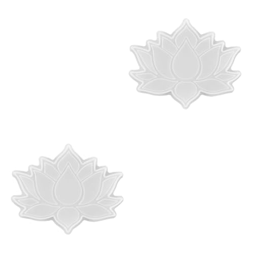 Angoily 2 Stck. Lotus Untersetzer Silikonform Kreative Gießform für Diy Tischdekoration Multi Funktional für Untersetzer Kaffeeteller und Handwerksprojekte Hochwertiges Silikon Langlebig Angoily 2 Stck. Lotus Untersetzer Silikonform Kreative Gießform für Diy Tischdekoration Multi Funktional für Untersetzer Kaffeeteller und Handwerksprojekte Hochwertiges Silikon Langlebig von Angoily