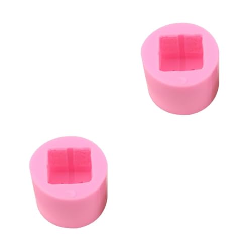 Angoily 2 Stck. Silikonform für Fondant und Runde Gießform für Diy und Kuchen Einfache nicht Haftend und Hautfreundlich von Angoily