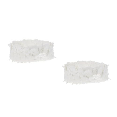 Angoily 2 Stck. Wasserlösliches Spitzenband mit Blumenmuster Diy Nähhandwerk Dekoration für Kleidung Applikationen und Bastelprojekte von Angoily
