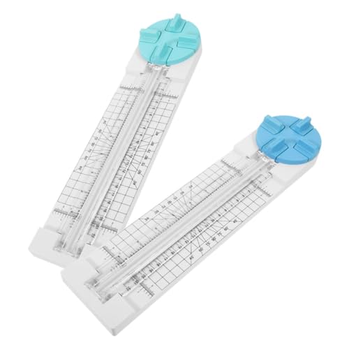 Angoily 2 Stück 4-in-1-papierschneider Handwerkliche Schneidwerkzeuge Geschenkpapierschneider Perforationsschneider Rotierender Papierschneider Hochleistungs-papierschneider Metall Angoily 2 Stück 4-in-1-papierschneider Handwerkliche Schneidwerkzeuge Geschenkpapierschneider Perforationsschneider Rotierender Papierschneider Hochleistungs-papierschneider Metall von Angoily