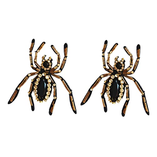 Angoily 2 Stück Banner Halloween-verzierungen Patch Spinne Kostüm Halloween-solarleuchten Flecken Jacken Kleidung Miniaturen Halloween Charms Schmuckherstellung Dekoration Reiz Vlies Black Angoily 2 Stück Banner Halloween-verzierungen Patch Spinne Kostüm Halloween-solarleuchten Flecken Jacken Kleidung Miniaturen Halloween Charms Schmuckherstellung Dekoration Reiz Vlies Black von Angoily