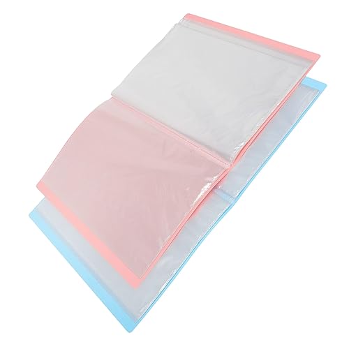 Angoily 2 Stück Broschüre Datensammlung Datei Ordner-Organizer Veranstalter Schülermaler Organisator aus Papier Papier-Organizer-Ordner Dokumentordner Aktenordner aus Kunststoff Plastik von Angoily