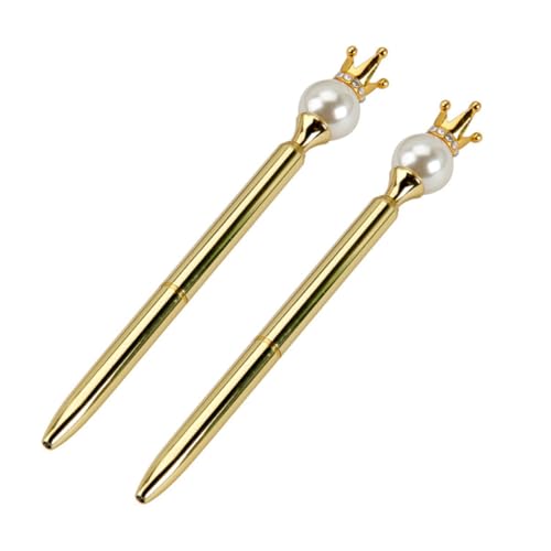 Angoily 2 Stück Business Kugelschreiber mit Eleganter Metallkorpus für Büro und Schule Sanftes Unterschriftstift für Täglichen Gebrauch Angoily 2 Stück Business Kugelschreiber mit Eleganter Metallkorpus für Büro und Schule Sanftes Unterschriftstift für Täglichen Gebrauch von Angoily