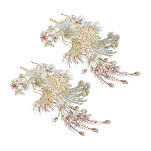 Angoily 2 Stück Chinesischer Stil Vogel Applikation Stickerei Patches Zum Aufnähen Für Kleidung Tiermotiv Nähen Zubehör Hautfreundlich Langlebig Angoily 2 Stück Chinesischer Stil Vogel Applikation Stickerei Patches Zum Aufnähen Für Kleidung Tiermotiv Nähen Zubehör Hautfreundlich Langlebig von Angoily